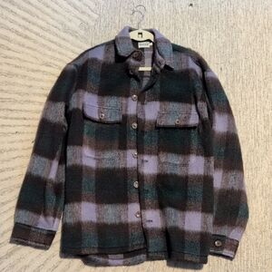 Plaid Shirt Jacket
